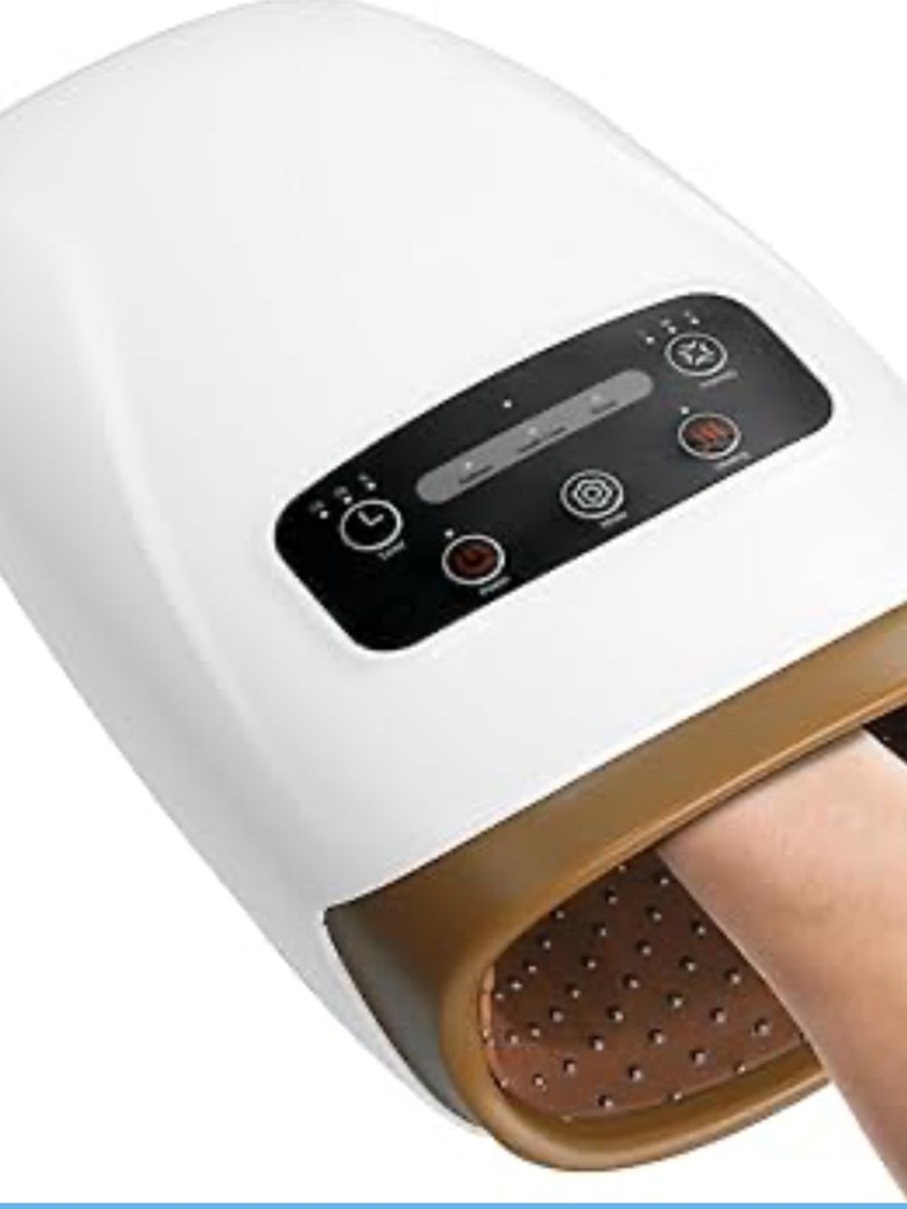 Hand Massager with 2 Heat Settings, 3 Compression Modes & 3 Timer Options